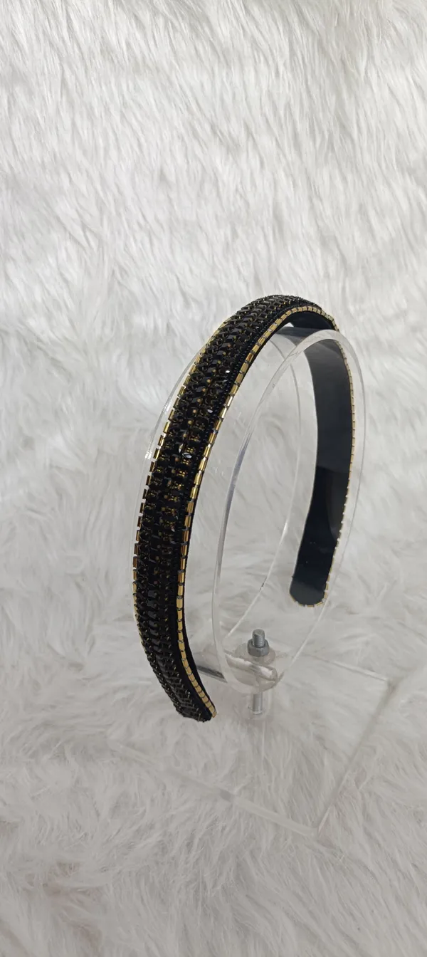 Black_Gold_Crystal_Studded_Hairband_For_Women
