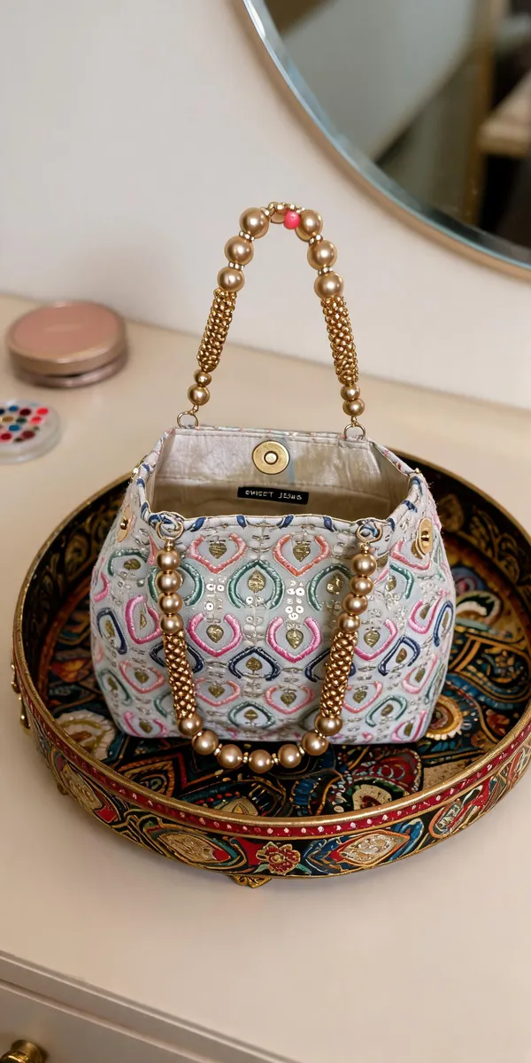 Cotton_Embroidered_Beaded_Handle_Potli_Handbag_For_Women