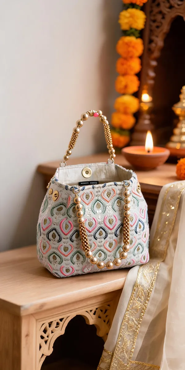 Cotton_Embroidered_Beaded_Handle_Potli_Handbag_For_Women