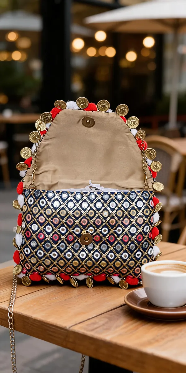 Cotton_Mirror_Work_Embroidered_Sling_Bag_With_Coin_Tassels_For_Women