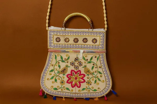 Handcrafted_Embroidered_Bird_Floral_Handbag_Ethnic_Sling_With_Metal_Handle_Front_Zipper