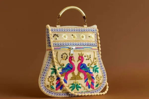 Handcrafted_Embroidered_Peacock_Handbag_Ethnic_Sling_With_Metal_Handle_Front_Zipper