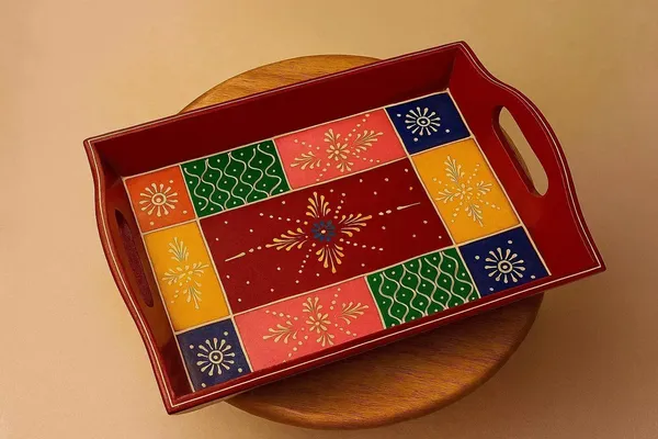 Handpainted_Marwari_Wooden_Serving_Tray_Traditional_Indian_Art_Decorative_Platter_11_L_X_8_W