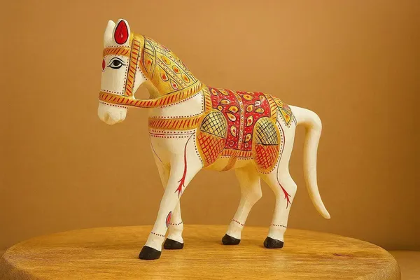 Handcrafted_Metal_Rajasthani_Horse_Figurine_Meenakari_Enamel_Art_Regal_Ethnic_Decor_Heritage_Gifting