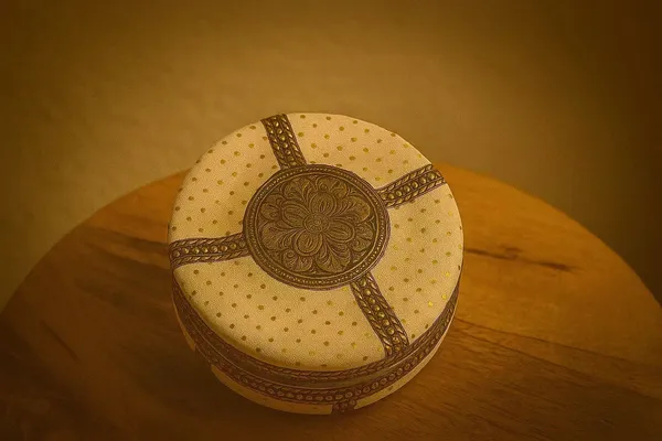 Decorative_Steel_Storage_Box_Embossed_Art_Design_Indian_Handicraft_Round_Metal_Container