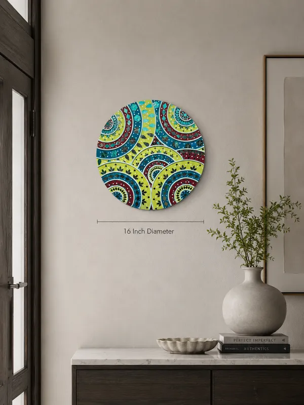 Handcrafted_Luxury_Abstract_Arcs_Multi_Color_Lippan_Art_16_Inch_Mdf_Base_Premium_Mud_Mirror_Work_Wall_Decor