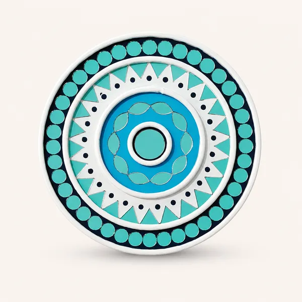 Handcrafted_Coastal_Sky_Blue_Mandala_Lippan_Art_6_Inch_Mdf_Base_Premium_Turquoise_Mud_Mirror_Work_Wall_Hanging