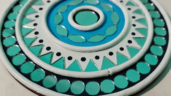 Handcrafted_Coastal_Sky_Blue_Mandala_Lippan_Art_6_Inch_Mdf_Base_Premium_Turquoise_Mud_Mirror_Work_Wall_Hanging