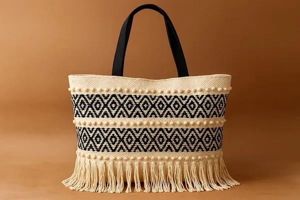 Handcrafted_Boho_Tote_Bag_with_Popcorn_Texture_-_Geometric_Diamond_Shoulder_Bag-Black