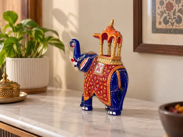 Handcrafted_Metal_Meenakari_Elephant_Statue_–_Ambabari_Art_Decorative_Showpiece_for_Home_&_Office_Decor