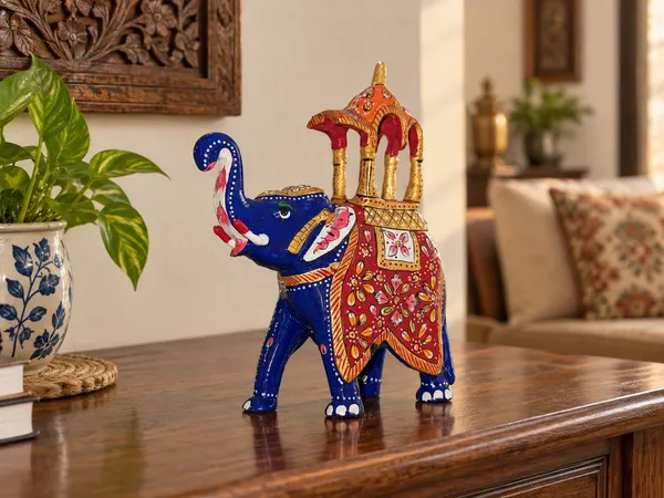 Handcrafted_Metal_Meenakari_Elephant_Statue_–_Ambabari_Art_Decorative_Showpiece_for_Home_&_Office_Decor