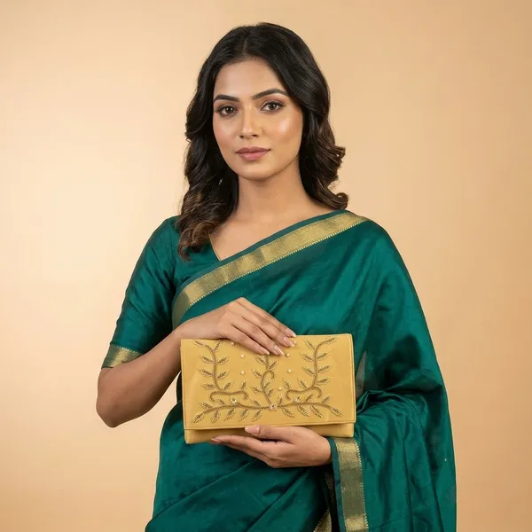 Handcrafted_Velvet_Envelope_Clutch_with_Zari_Embroidery_-_Golden_Vine_Party_Bag-Yellow