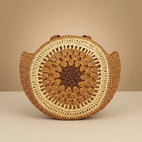 Handcrafted_Crochet_Mandala_Tote_Bag_-_Boho_Round_Shoulder_Bag_with_Leather_Handles-Golden_Yellow