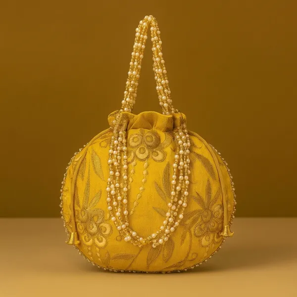 Handcrafted_Zari_Work_Potli_Bag_with_Statement_Pearl_Handle_-_Royal_Festive_Batwa-Yellow