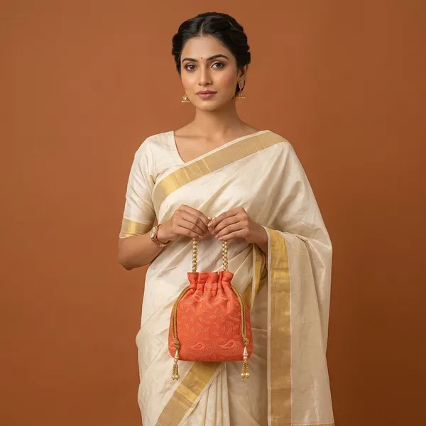 Handcrafted_Self-Embroidered_Silk_Potli_Bag_with_Pearl_Handle_-_Monotone_Ethnic_Batwa-Red