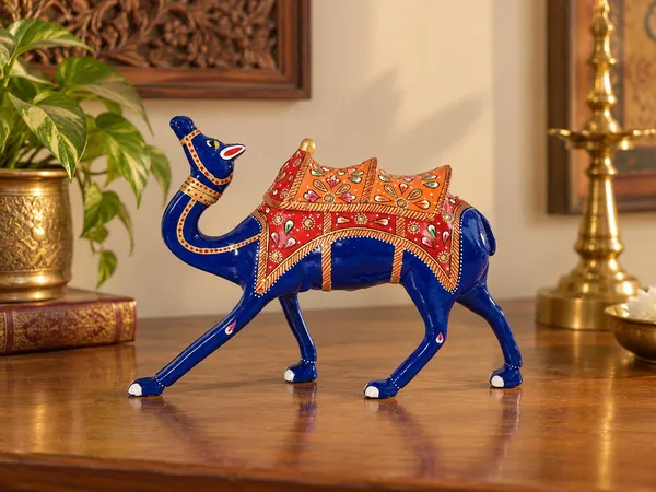 Metal_Meenakari_Camel_Showpiece_for_Home_&_Office_Decor_–_Traditional_Indian_Camel_Statue
