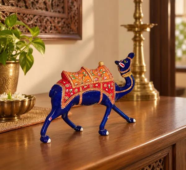 Metal_Meenakari_Camel_Showpiece_for_Home_&_Office_Decor_–_Traditional_Indian_Camel_Statue
