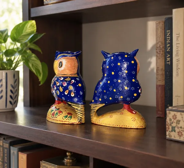 Metal_Meenakari_Owl_Set_of_2_–_Colorful_Hand-Painted_Owl_Figurines_for_Home,_Office,_Table_&_Shelf_Decor