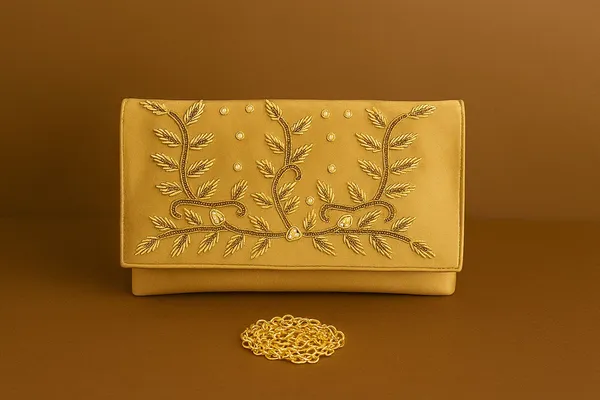 Handcrafted_Velvet_Envelope_Clutch_with_Zari_Embroidery_-_Golden_Vine_Party_Bag-Yellow