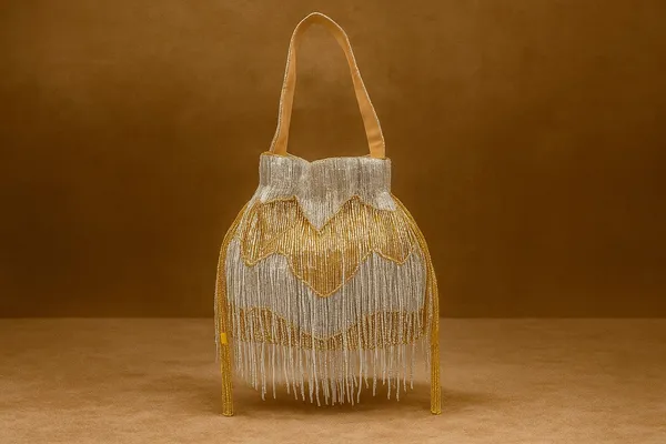 Handcrafted_Beaded_Fringe_Potli_Bag_-_Retro-Glam_'Gatsby'_Style_Evening_Bucket_Bag-Gold_And_Silver