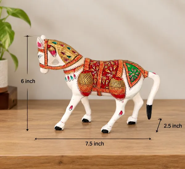 Handcrafted_Metal_Rajasthani_Horse_Figurine_Meenakari_Enamel_Art_Regal_Ethnic_Decor_Heritage_Gifting