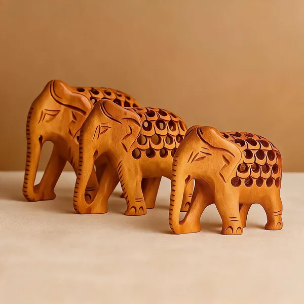 Handcarved_Wooden_Elephant_Set_Mother_Baby_Nested_Design_Indian_Artisan_Home_Decor