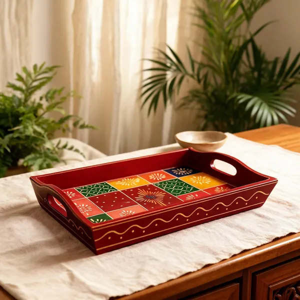 Handpainted_Marwari_Wooden_Serving_Tray_Traditional_Indian_Art_Decorative_Platter_11_L_X_8_W