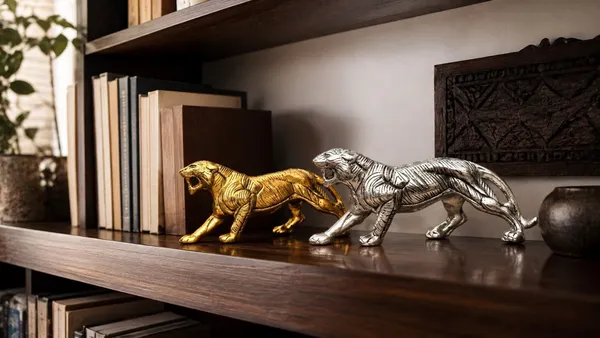Golden_&_Silver_Tiger_Figurine_Set_–_Decorative_Metal_Tiger_Statues_Symbolizing_Strength_for_Home_&_Office_Decor