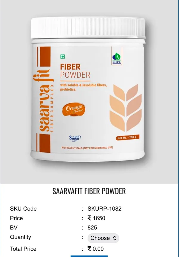 Saarvafit_Orange_Fibre_Powder_With_Probiotics