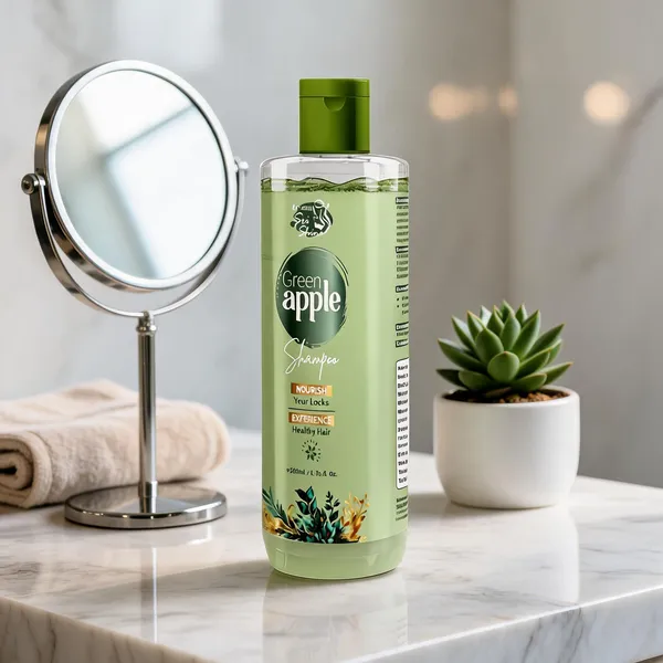 Sri_Sri_Ayurveda_Green_Apple_Milk_Protein_Nourishing_Shampoo