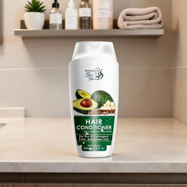 Aroma_Sri_Shine_Avocado_Shea_Butter_Hair_Conditioner