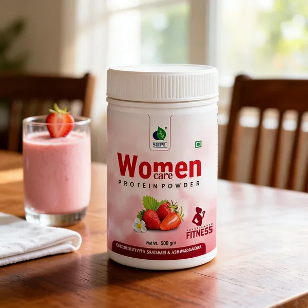 Aqrs_Herbs_Strawberry_Protein_Powder_Shatavari_Ashwagandha_500_G
