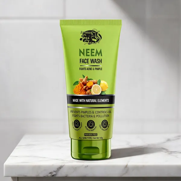 Aroma_Sri_Shine_Neem_Turmeric_Lemon_Face_Wash
