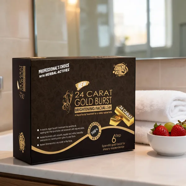 Aroma_Sri_Shine_24_Carat_Gold_Brightening_6_Step_Facial_Kit