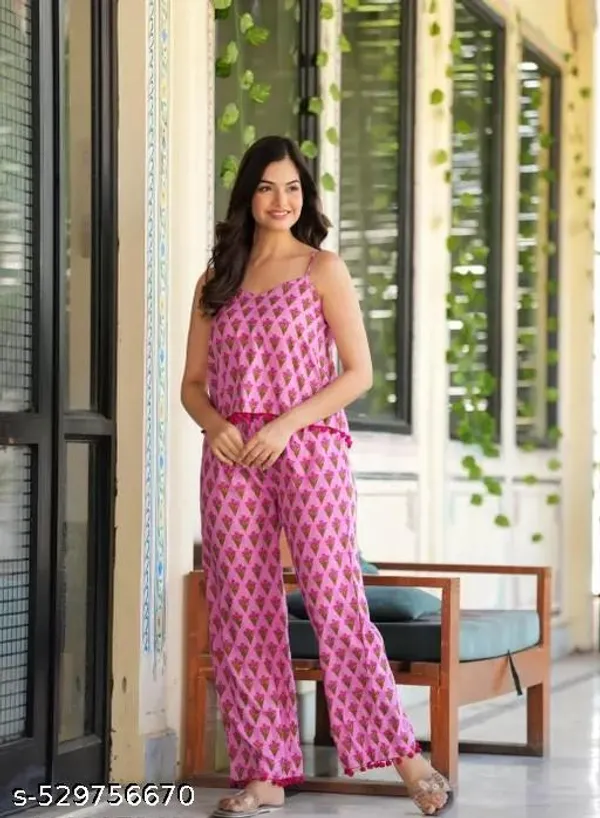 Pink_Rayon_Regular_Printed_Night_Suit_For_Women