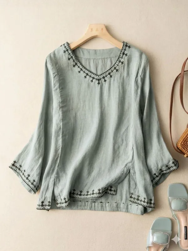 Sage_Green_Relaxed_Fit_Embroidered_Top_for_Women