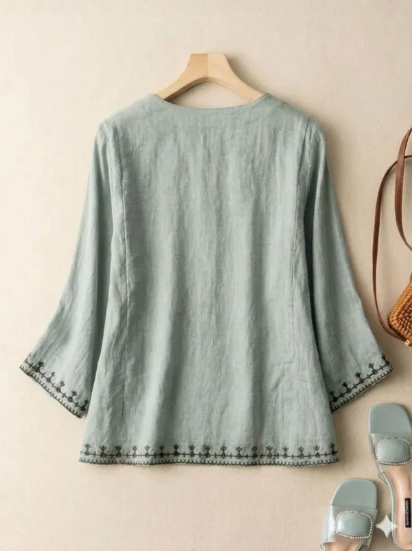 Sage_Green_Relaxed_Fit_Embroidered_Top_for_Women