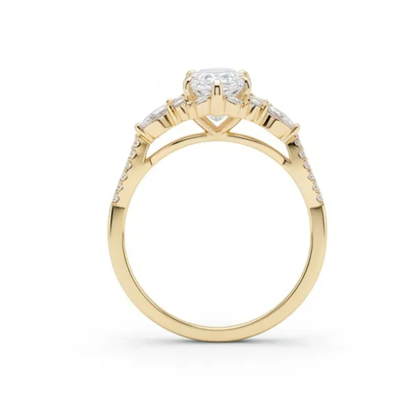 Gold_And_White_Sterling_Silver_Marquise_Diamond_Solitaire_Ring_For_Women