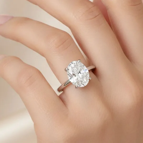 Silver_Sterling_Silver_Oval_Cut_Solitaire_Diamond_Engagement_Ring_For_Women