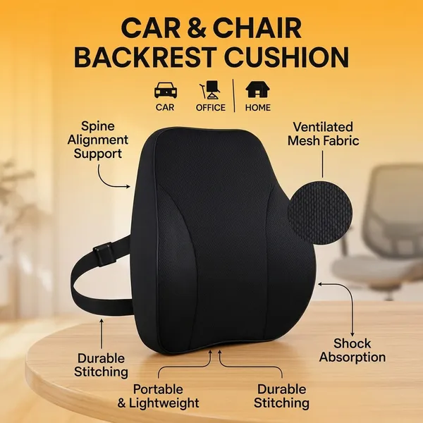 Black_Memory_Foam_Lumbar_Support_Pillow_For_Back_And_Lumbar_Support