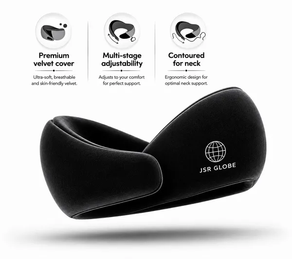 Black_Memory_Foam_Neck_Pillow_For_Travel_Neck_Support