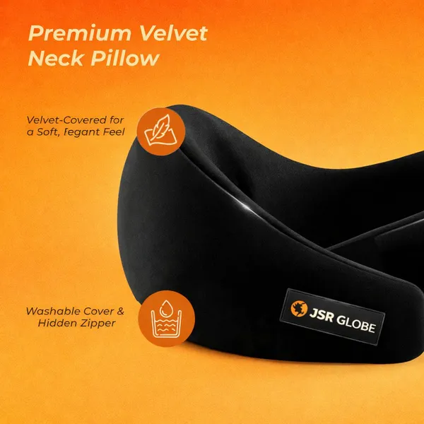 Black_Memory_Foam_Neck_Pillow_For_Travel_Neck_Support