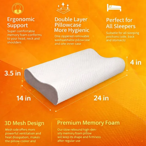 White_Memory_Foam_Orthopaedic_Pillow_For_Neck_And_Cervical_Support