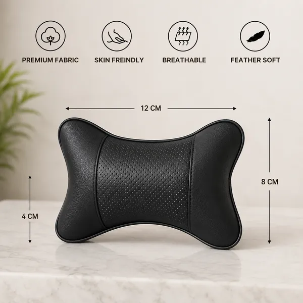 Black_Memory_Foam_Seat_Cushion_Pillow_For_Car_Neck_And_Head_Support