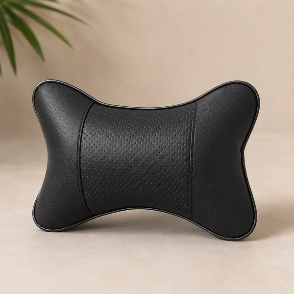 Black_Memory_Foam_Seat_Cushion_Pillow_For_Car_Neck_And_Head_Support