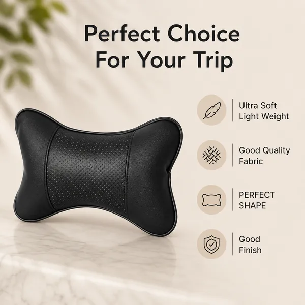 Black_Memory_Foam_Seat_Cushion_Pillow_For_Car_Neck_And_Head_Support