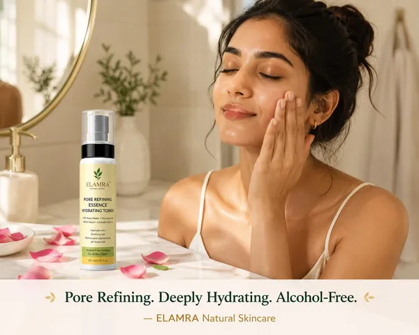 Elamra_Pore_Refining_Essence_Toner_Rose_Water_Niacinamide_Witch_Hazel_100Ml