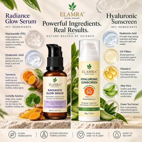ELAMRA_Sun_Defence_Kit_|_Serum_+_Sunscreen_SPF_50_|_Brighten_and_Protect_from_Sun_Damage_|_All_Skin_Types