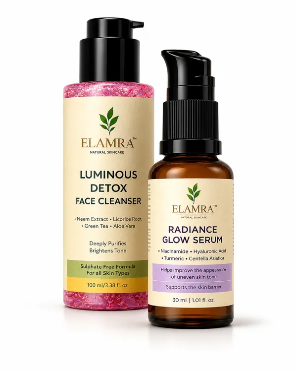 ELAMRA_Glow_Starter_Kit_|_Luminous_Detox_Face_Wash_+_Radiance_Glow_Serum_|_Neem_Licorice_+_5%_Niacinamide_Saffron_Hyaluronic_Acid_|_Sulphate-Free_2-Step_Routine_for_Oily_&_Acne-Prone_Skin