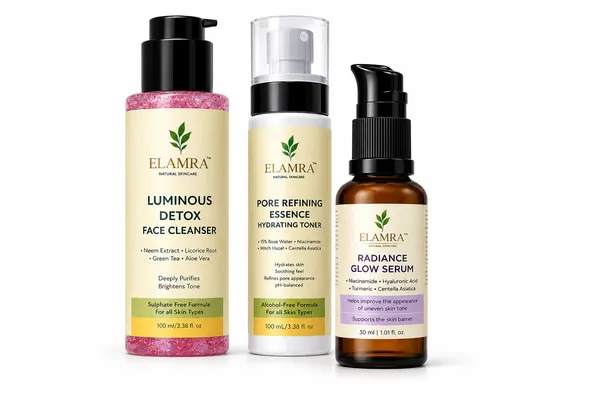 ELAMRA_Complete_Glow_Kit_|_Cleanser_+_Toner_+_Serum_|_Cleanse_Tone_and_Treat_|_All_Skin_Types